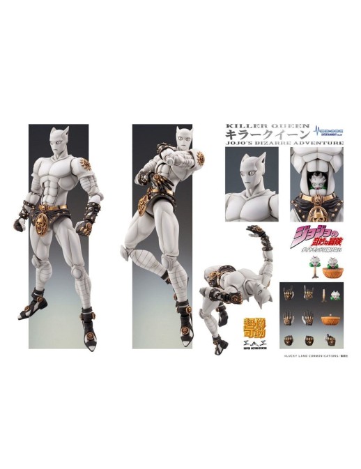 Medicos Super Action Statue JoJo's Bizarre Adventure Diamond is Unbreakable Killer Queen