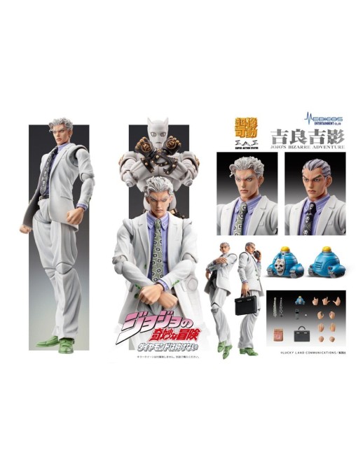 Medicos Super Action Statue JoJo's Bizarre Adventure Diamond is Unbreakable Yoshikage Kira