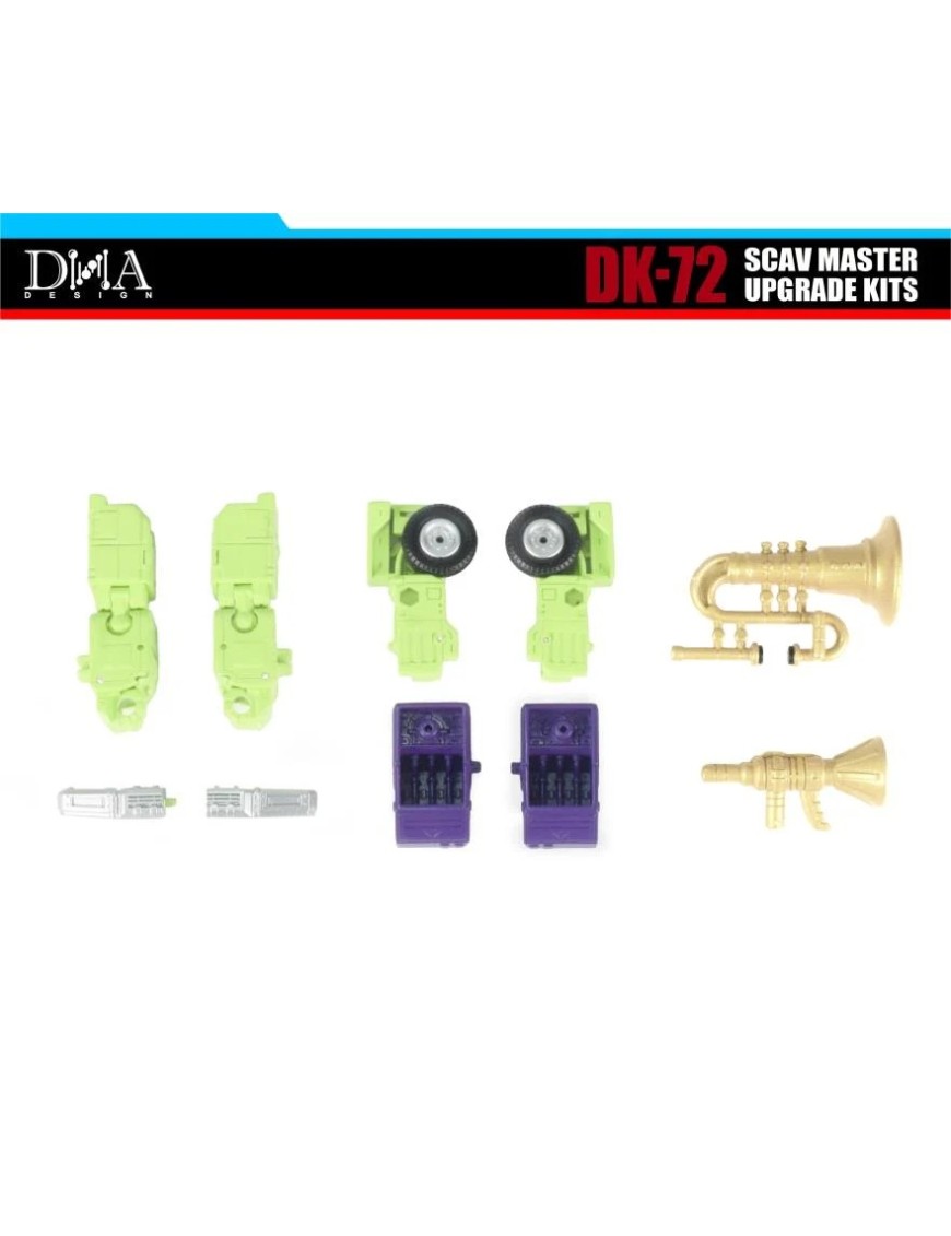 DNA Design DK-72 Upgrade Kits for Transformers The Movie Studio Series Deluxe Class Constructicon Scavenger DNA Design DK-72 Upgrade Kits for Transformers The Movie Studio Series Deluxe Class Constructicon Scavenger