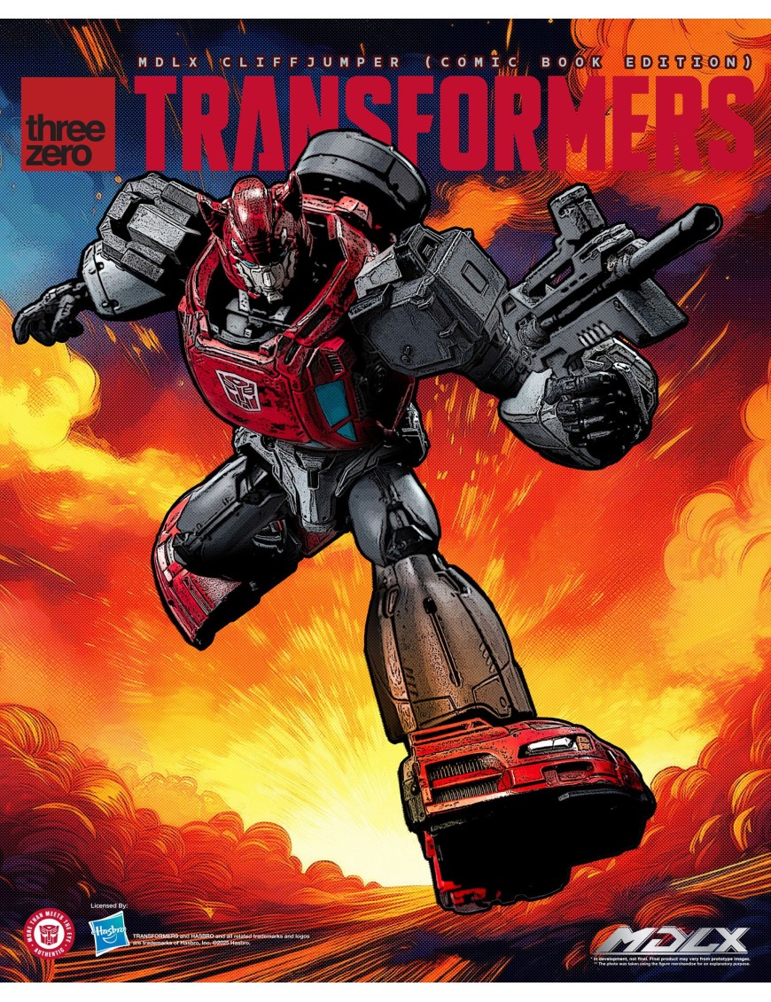 Threezero Transformers MDLX Articulated Figures Series Cliffjumper Comic Book Edition Threezero Transformers MDLX Articulated Figures Series Cliffjumper Comic Book Edition
