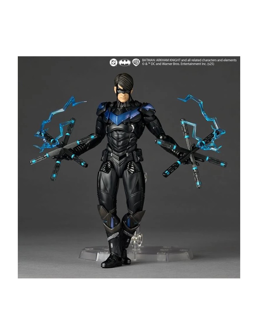 Kaiyodo Amazing Yamaguchi Revoltech No. 104 Batman Arkham Knight Nightwing Kaiyodo Amazing Yamaguchi Revoltech No. 104 Batman Arkham Knight Nightwing