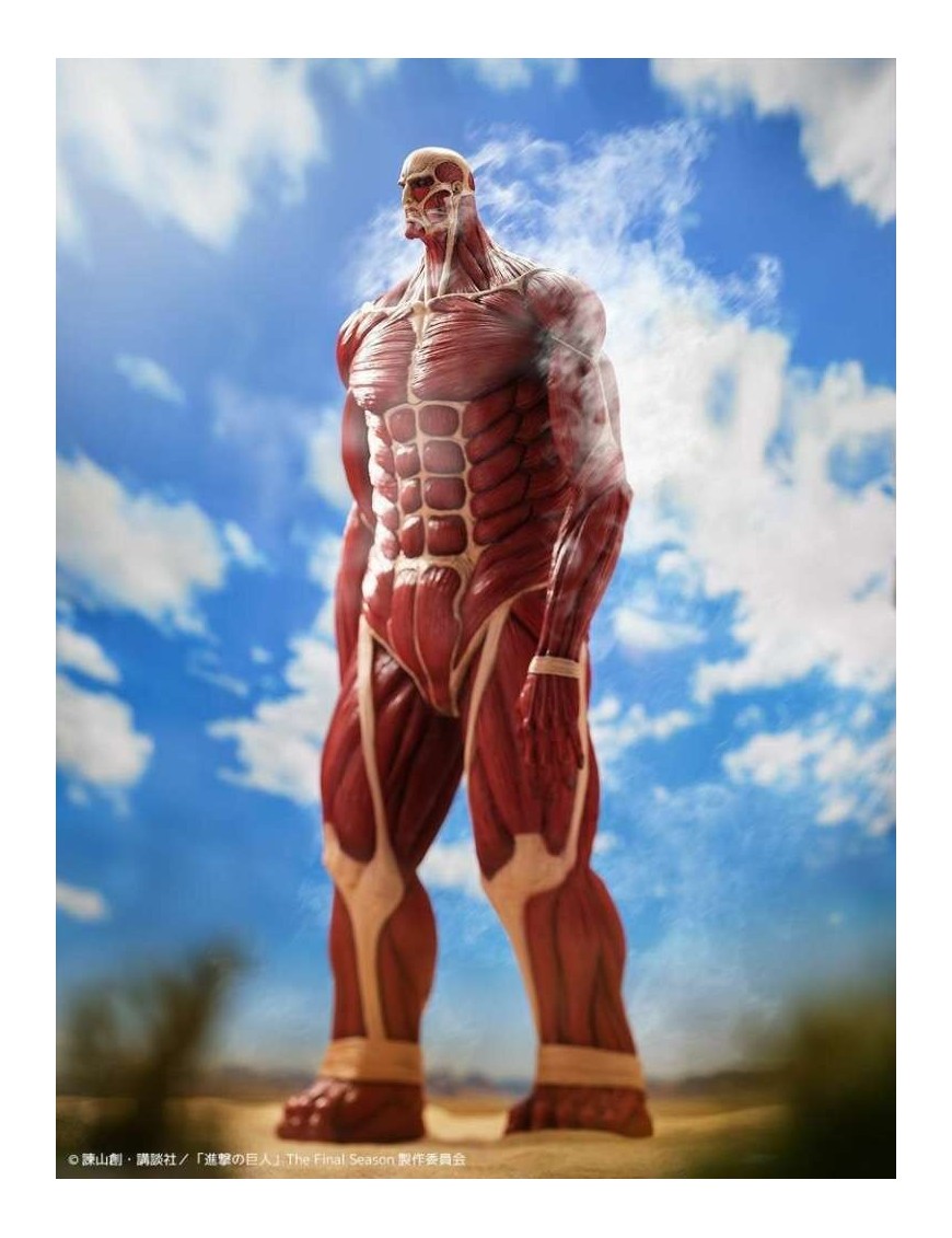 Kaiyodo Mega Sofvi Attack on Titan Colossal Titan Kaiyodo Mega Sofvi Attack on Titan Colossal Titan