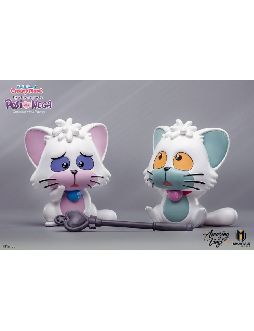 Immortals Europe Amazing Vinyl Magical Angel Creamy Mami Bye Bye Miracle Posi & Nega Collector Vinyl Figures Immortals Europe Amazing Vinyl Magical Angel Creamy Mami Bye Bye Miracle Posi & Nega Collector Vinyl Figures