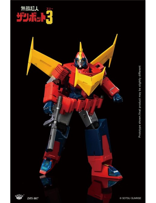 King Arts Diecast Figure Series Zambot 3 DFS087