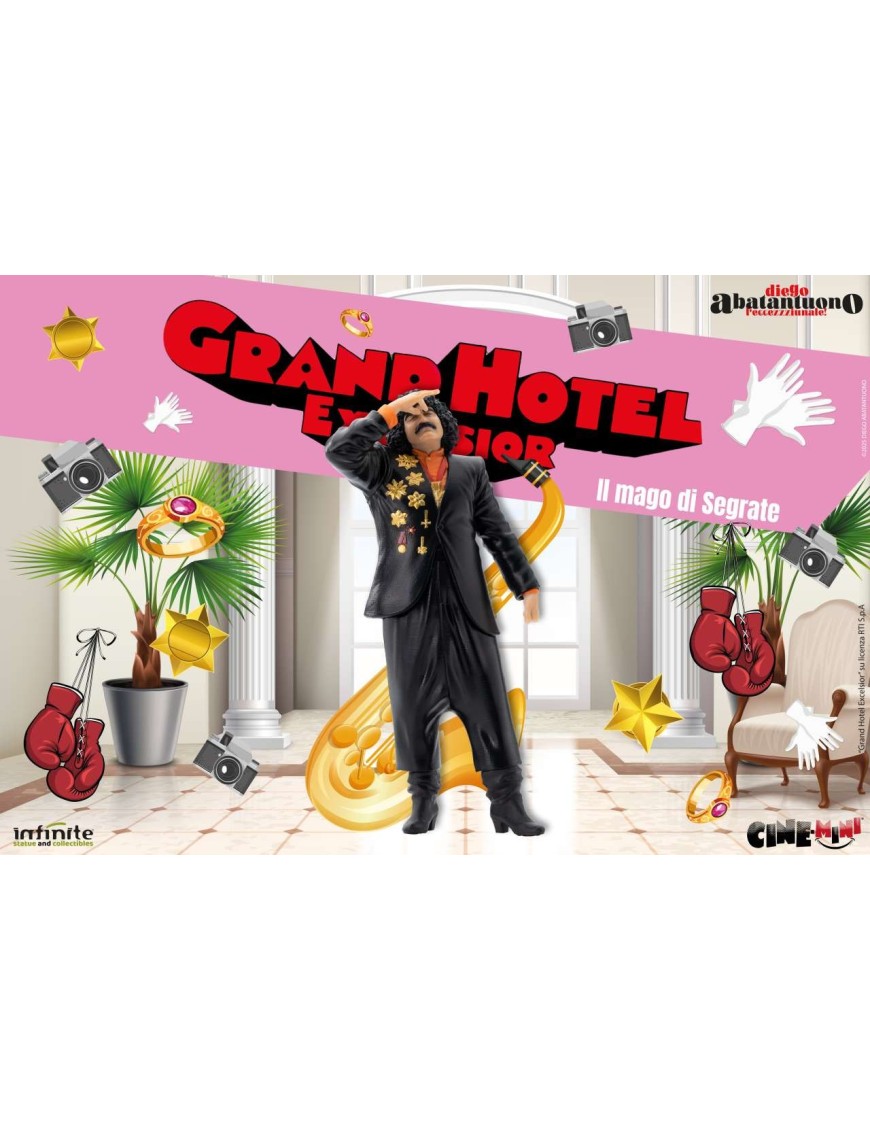 Infinite Statue & Collectibles CineMini Diego Abatantuono L'Eccezzziunale! Il Mago di Segrate