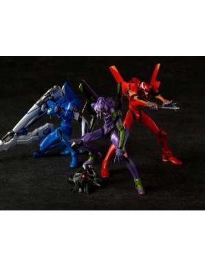 Kaiyodo ARTPLA Rebuild of Evangelion EVA Unit-01, EVA Unit-02 and EVA Proto Type-00