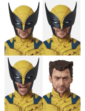 Medicom Toy MAFEX Deadpool & Wolverine Wolverine Battle Damage Version