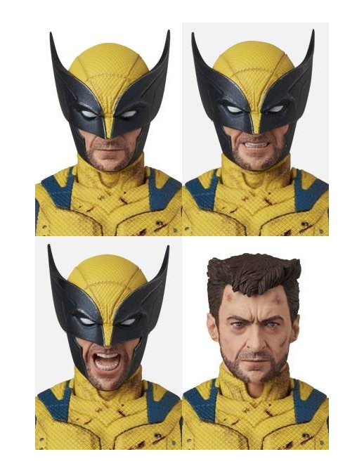 Medicom Toy MAFEX Deadpool & Wolverine Wolverine Battle Damage Version Medicom Toy MAFEX Deadpool & Wolverine Wolverine Battle Damage Version