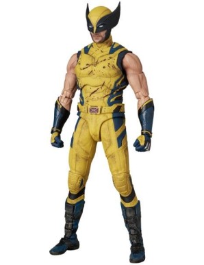 Medicom Toy MAFEX Deadpool & Wolverine Wolverine Battle Damage Version
