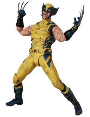 Medicom Toy MAFEX Deadpool & Wolverine Wolverine Battle Damage Version