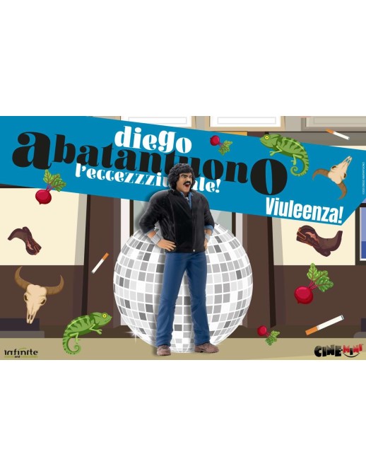 Infinite Statue & Collectibles CineMini Diego Abatantuono L'Eccezzziunale! Viuleenza!