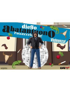 Infinite Statue & Collectibles CineMini Diego Abatantuono L'Eccezzziunale! Viuleenza!