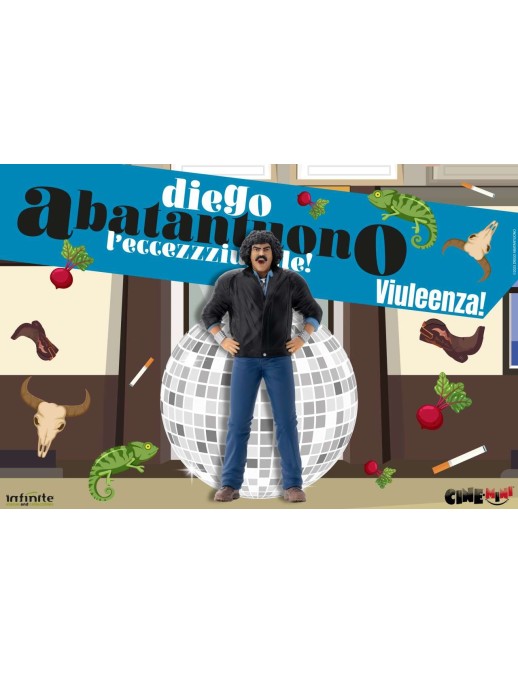 Infinite Statue & Collectibles CineMini Diego Abatantuono L'Eccezzziunale! Viuleenza!