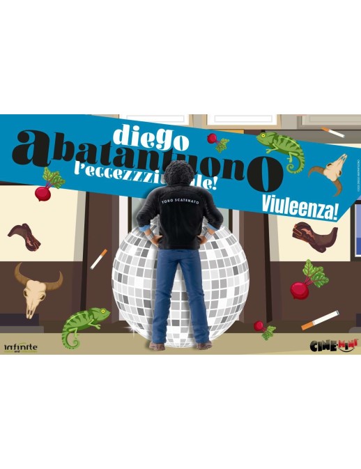 Infinite Statue & Collectibles CineMini Diego Abatantuono L'Eccezzziunale! Viuleenza!