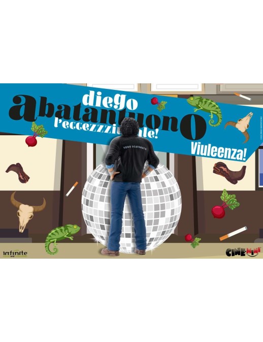 Infinite Statue & Collectibles CineMini Diego Abatantuono L'Eccezzziunale! Viuleenza!