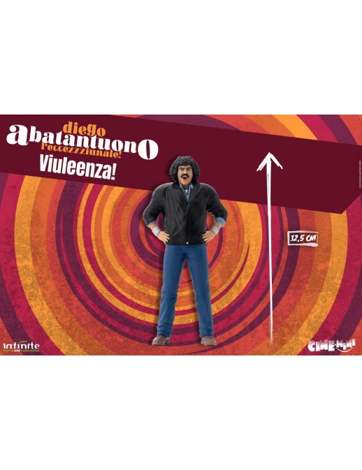 Infinite Statue & Collectibles CineMini Diego Abatantuono L'Eccezzziunale! Viuleenza!