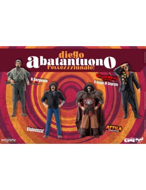 Infinite Statue & Collectibles CineMini Diego Abatantuono L'Eccezzziunale! Viuleenza!