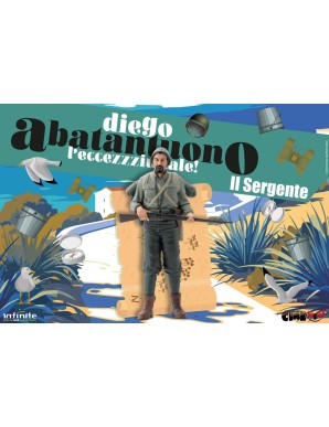 Infinite Statue & Collectibles CineMini Diego Abatantuono L'Eccezzziunale! Il Sergente Lorusso