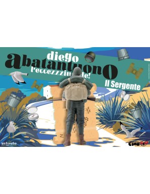 Infinite Statue & Collectibles CineMini Diego Abatantuono L'Eccezzziunale! Il Sergente Lorusso