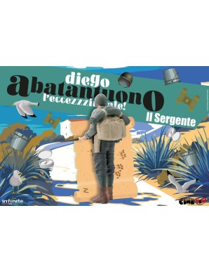 Infinite Statue & Collectibles CineMini Diego Abatantuono L'Eccezzziunale! Il Sergente Lorusso