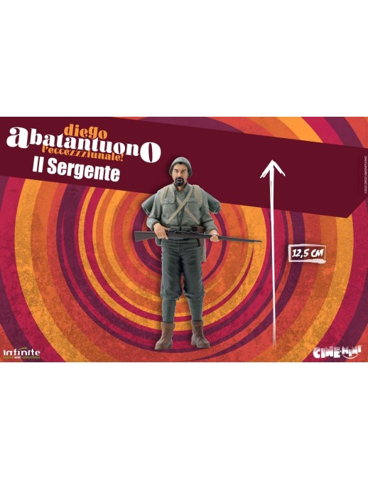 Infinite Statue & Collectibles CineMini Diego Abatantuono L'Eccezzziunale! Il Sergente Lorusso