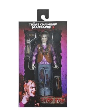 Neca Texas Chainsaw Massacre 2 Chop Top Clothed