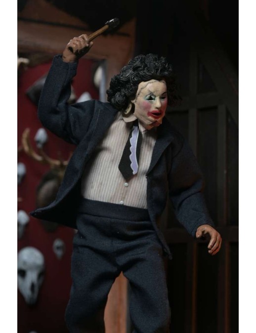 Neca Texas Chainsaw Massacre Leatherface with Pretty Woman Mask Clothed