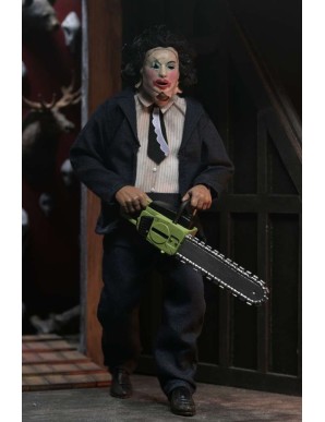 Neca Texas Chainsaw Massacre Leatherface with Pretty Woman Mask Clothed