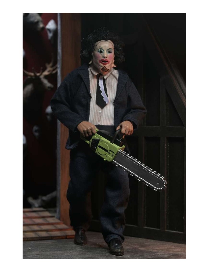 Neca Texas Chainsaw Massacre Leatherface with Pretty Woman Mask Clothed