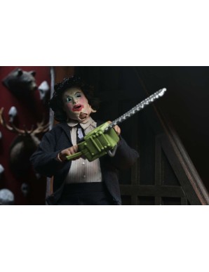 Neca Texas Chainsaw Massacre Leatherface with Pretty Woman Mask Clothed