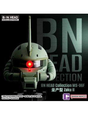 Bandai BN Head Collection Vol.4 Mobile Suit Gundam MS-06F Zaku II Head Sculpt
