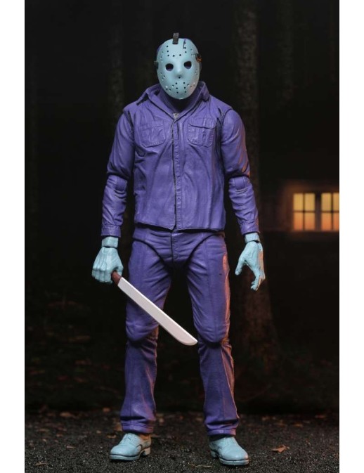 Neca Friday 13th Jason Voorhees Classic Video Game Appearance with Theme Music Packaging