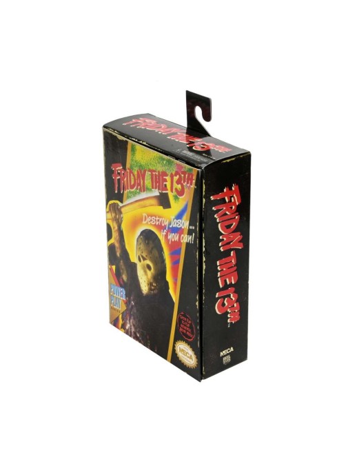 Neca Friday 13th Jason Voorhees Classic Video Game Appearance with Theme Music Packaging