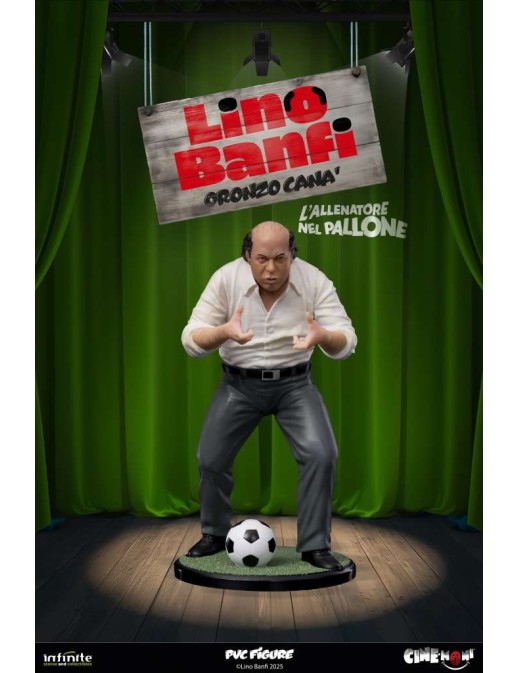Infinite Statue & Collectibles CineMoni Lino Banfi Oronzo Cana L'Allenatore nel Pallone