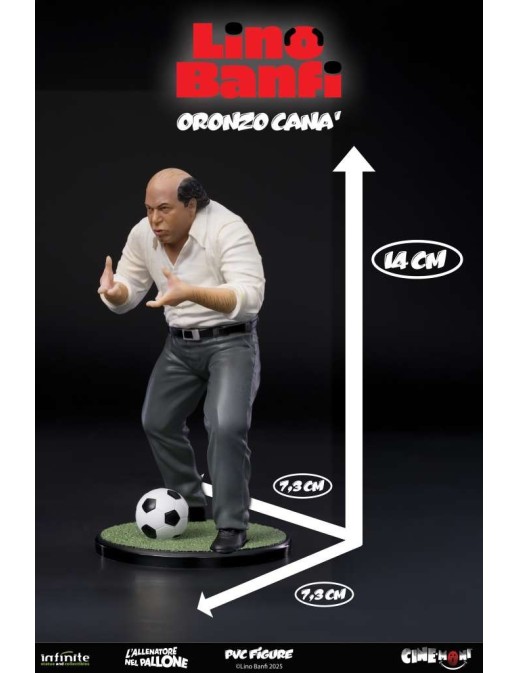 Infinite Statue & Collectibles CineMoni Lino Banfi Oronzo Cana L'Allenatore nel Pallone