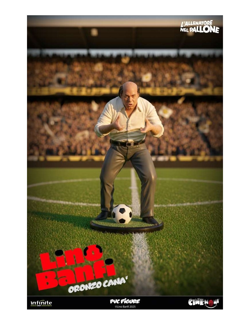 Infinite Statue & Collectibles CineMoni Lino Banfi Oronzo Cana L'Allenatore nel Pallone
