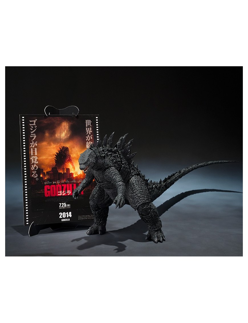 Bandai S.H. MonsterArts Godzilla 2014 Movie Graphic Plus