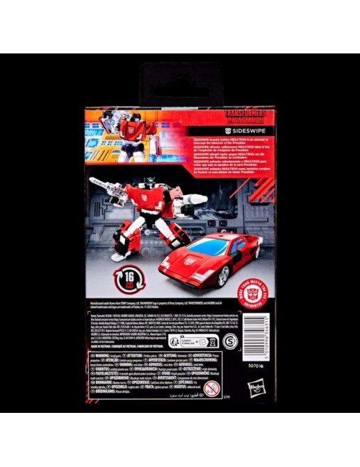 Hasbro Transformers Devastation Studio Series Sideswipe MTMTE Collection