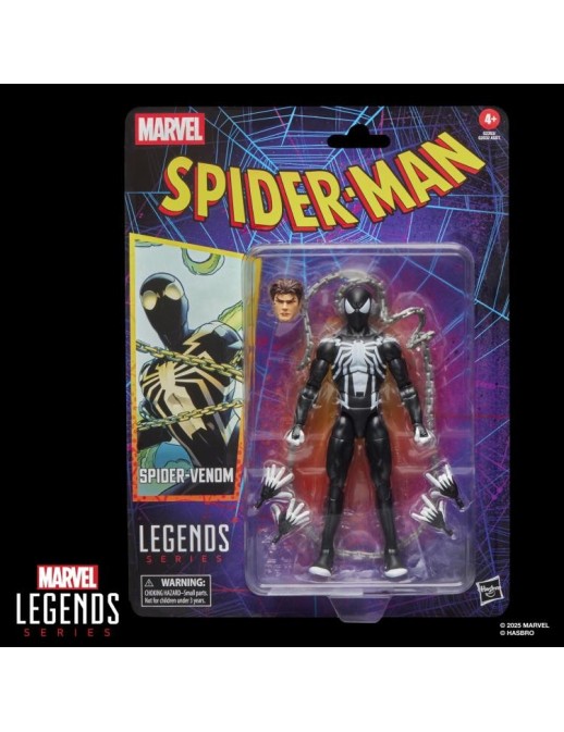Hasbro Marvel Legends Retro Collection Spider-Man Spider-Venom