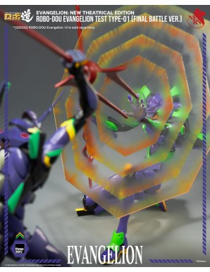 Threezero Robo-Dou Evangelion: New Theatrical Edition Evangelion Test Type-01 Final Battle Version