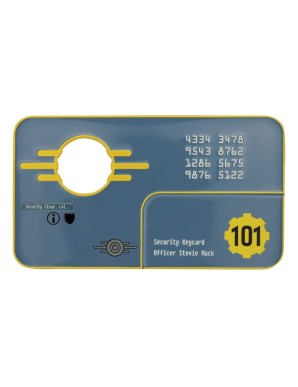 Fanattik Fallout 3 Vault 101 Security Keycard Replica Limited Edition