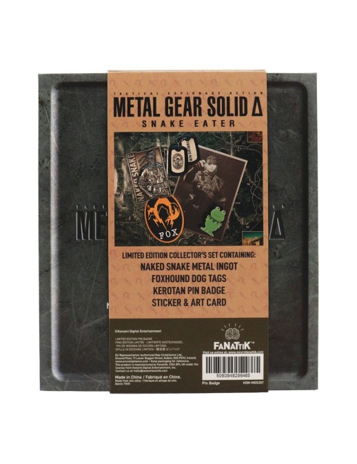 Fanattik Metal Gear Solid Δ: Snake Eater Collector's Set