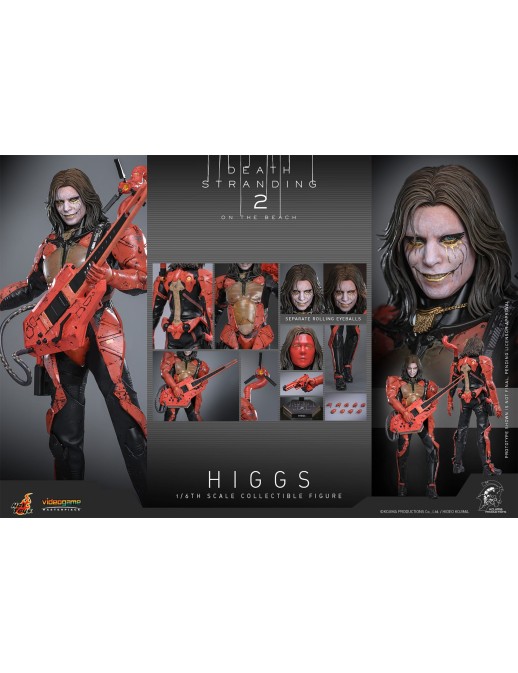Hot Toys Videogame Masterpiece Death Stranding 2: On The Beach Higgs Monaghan 1/6 Scale Collectible Figure
