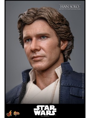 Hot Toys Movie Masterpiece Star Wars The Empire Strikes Back Han Solo 1/6 Scale Collectible Figure