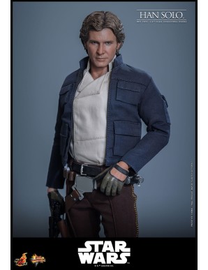 Hot Toys Movie Masterpiece Star Wars The Empire Strikes Back Han Solo 1/6 Scale Collectible Figure