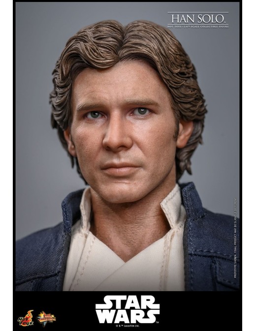 Hot Toys Movie Masterpiece Star Wars The Empire Strikes Back Han Solo 1/6 Scale Collectible Figure