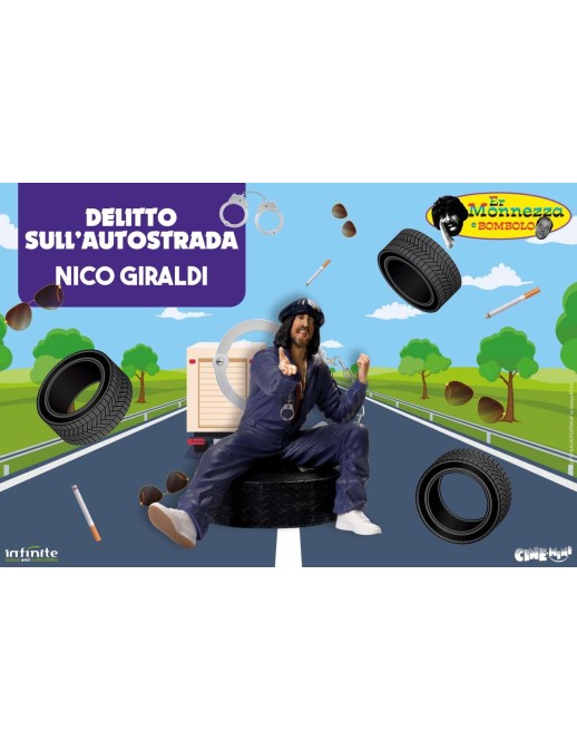 Infinite Statue & Collectibles CineMini Er Monnezza e Bombolo Delitto sull'Autostrada Nico Giraldi