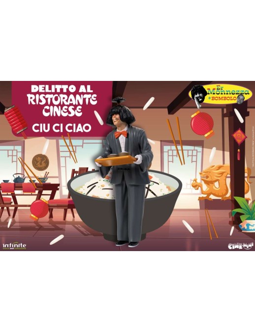 Infinite Statue & Collectibles CineMini Er Monnezza e Bombolo Delitto al Ristorante Cinese Ciu Ci Ciao