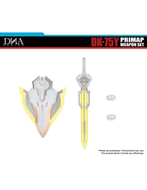 DNA Design DK-75Y Upgrade Kits for Transformers Age of the Primes Voyager Class The Thirteen Prima Prime
