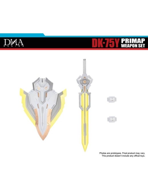 DNA Design DK-75Y Upgrade Kits for Transformers Age of the Primes Voyager Class The Thirteen Prima Prime